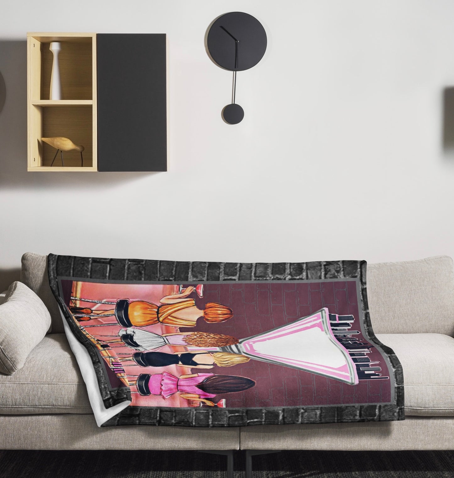 Sex and the City Throw Blanket